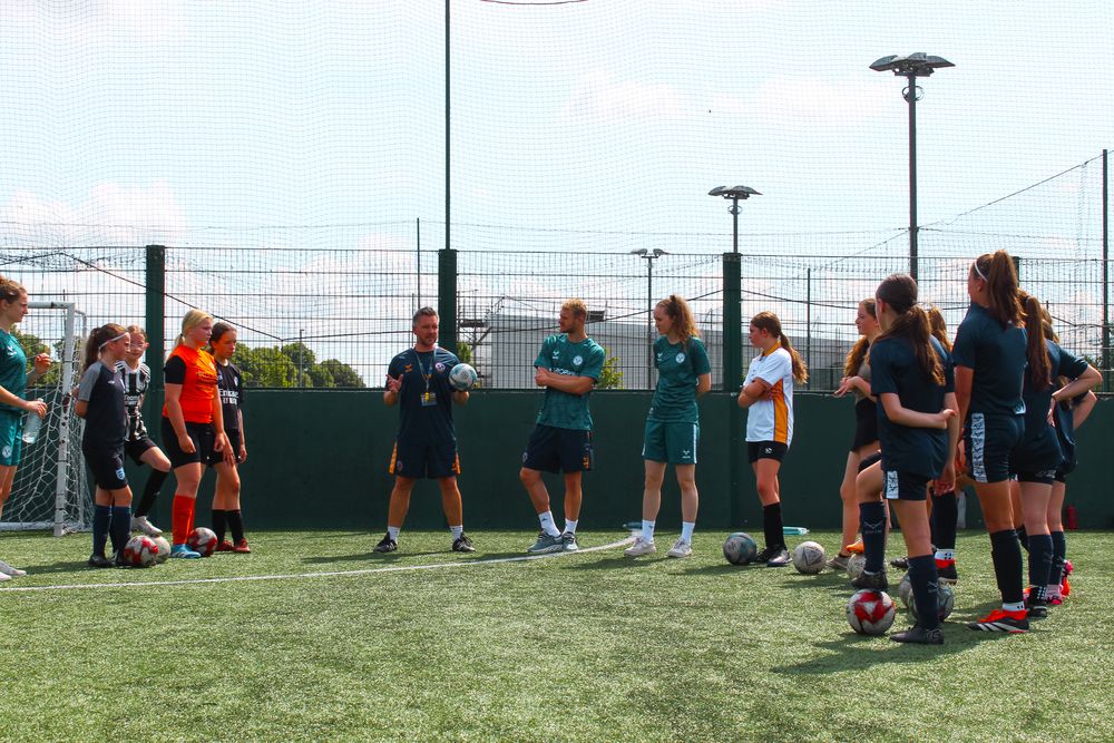 Community football session